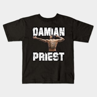 DAMIAN PRIEST TATTOO AND POSE Kids T-Shirt